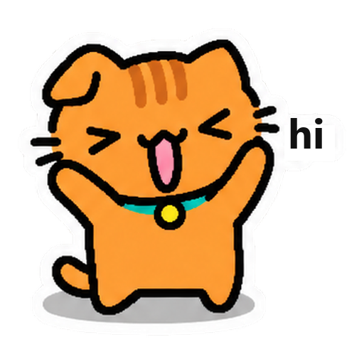 Noodle waving hi